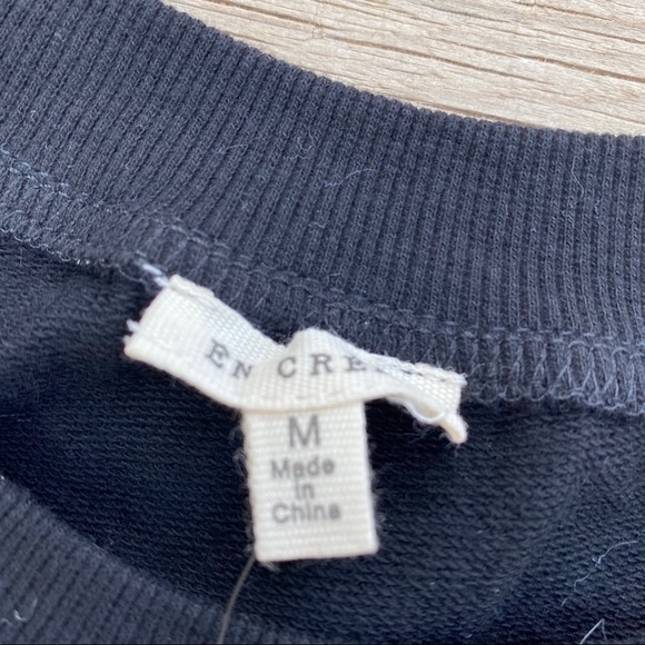 NWT En Creme black blouses M - Picture 4 of 6